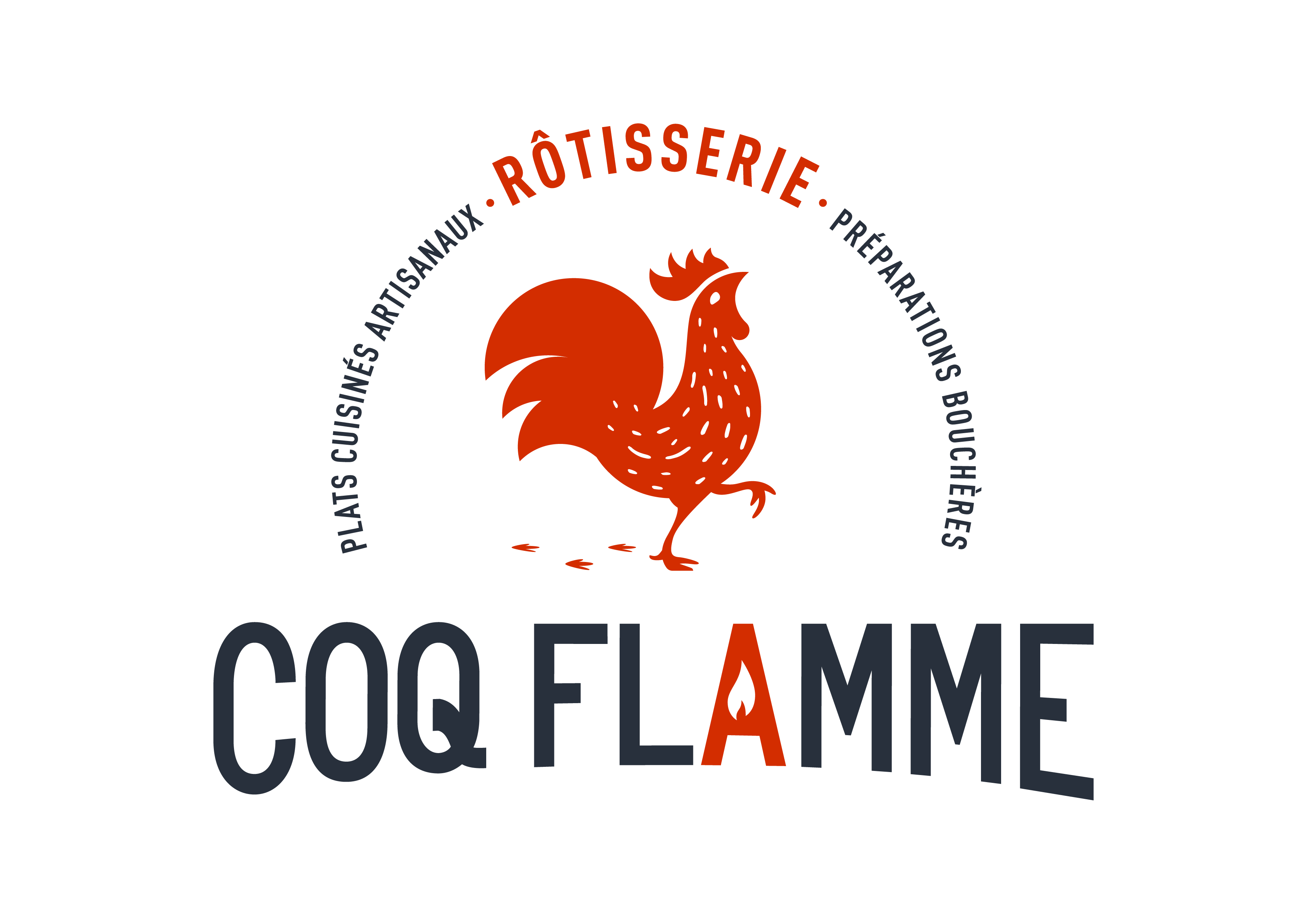 Logo Coq Flamme