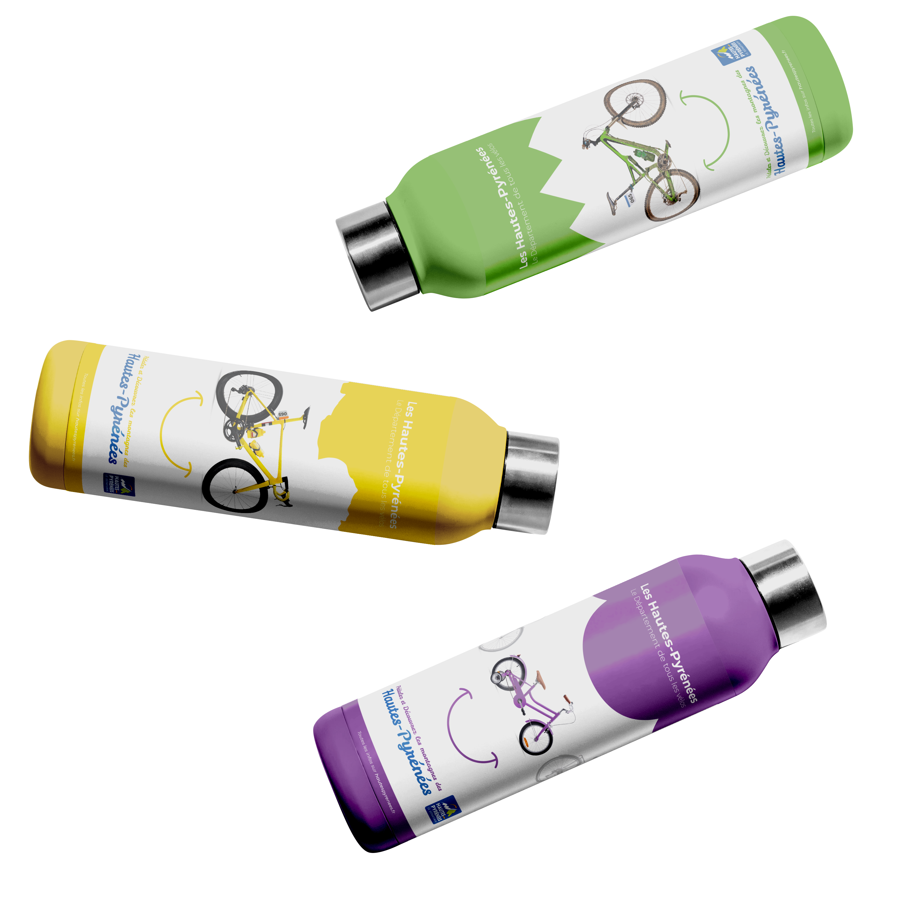 Mise en avant de la pratique du vélo par Pitxucom agence de communication à Toulouse