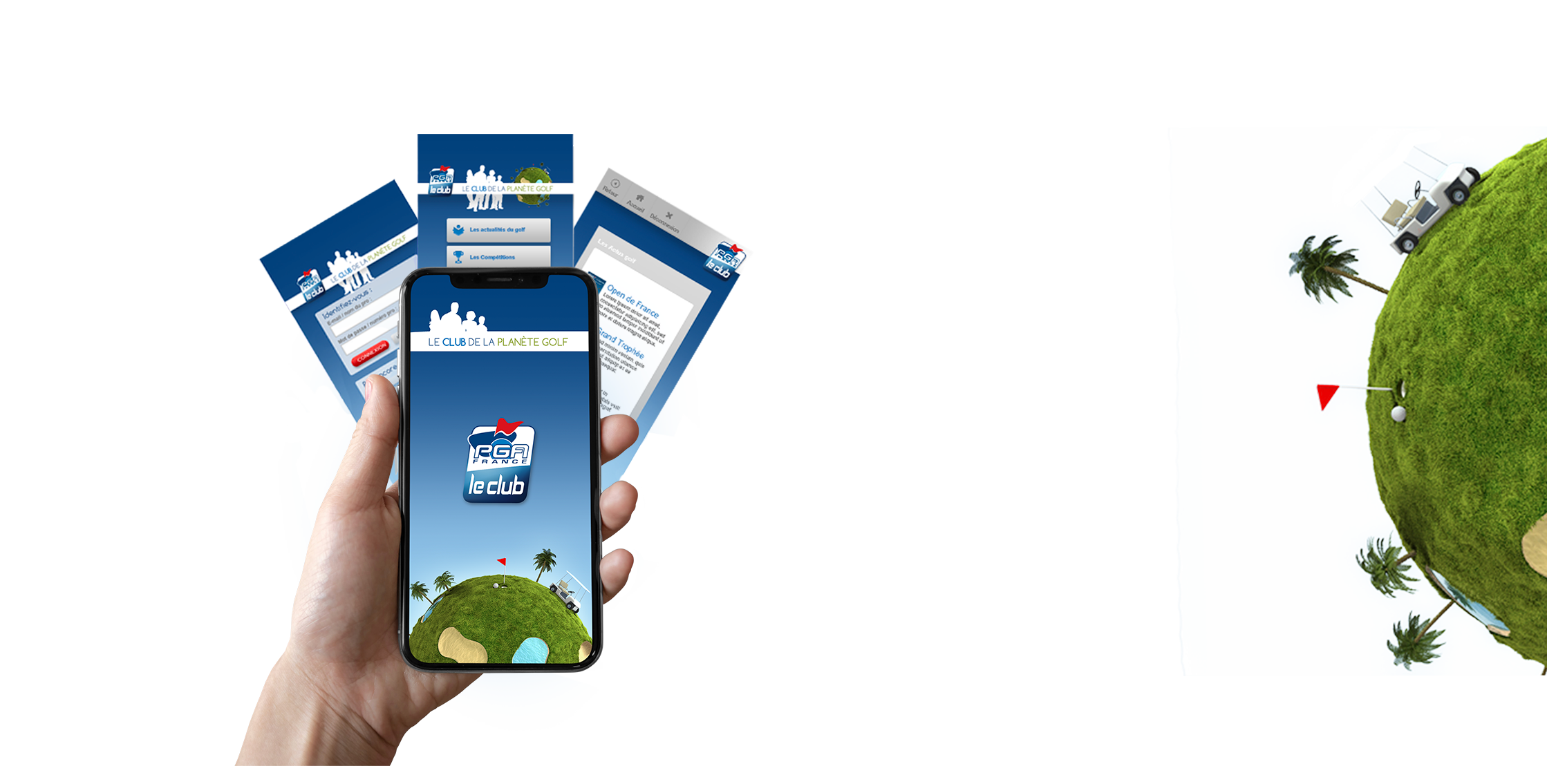 Site web de PGA, création par Pitxucom agence de communication 360